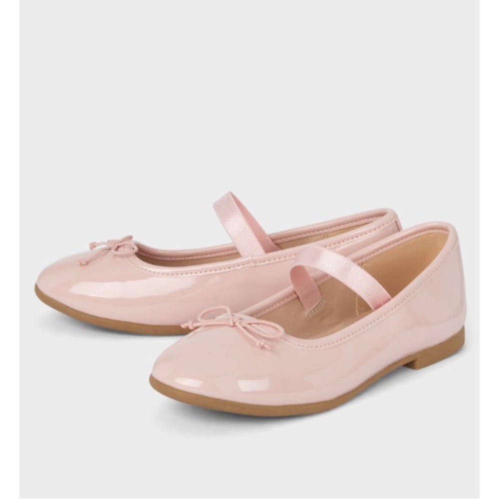 The Children's Place Light Pink Dress Shoes Ballet Flats sz 11